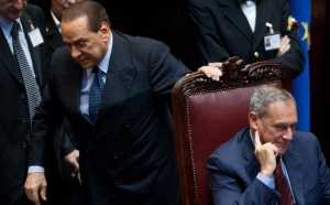 Caso Grasso: il Senato parte civile contro Berlusconi