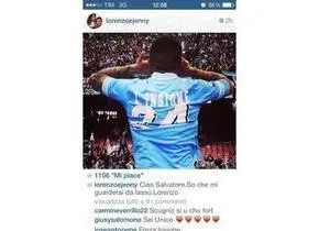 Insigne saluta Sasà, "So che mi guarderai da lassù"