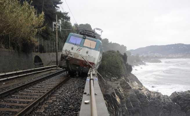 Frane e smottamenti in Liguria