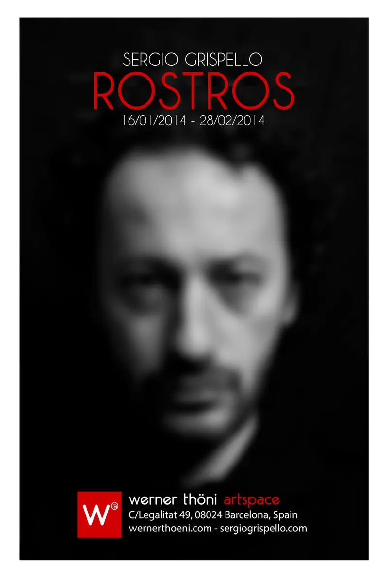 Rostros, ahora y aquí la mostra di Sergio Grispello al WTArtspace di Barcellona