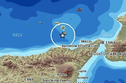Terremoti, registrate due scosse di magnitudo 4 a largo di Lipari