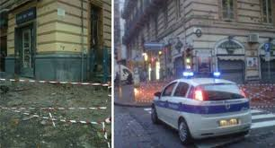 Napoli: paura nel quartiere Vomero, crolla un cornicione