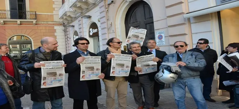 In sessanta per salvare il Corriere del Giorno