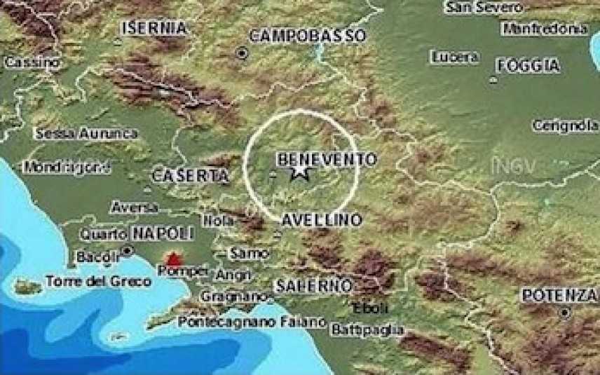 Terremoto, nel Sannio e in Umbria piccole scosse nella notte