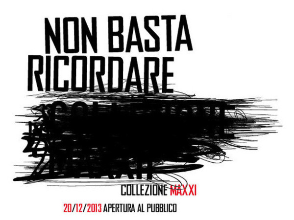 Non Basta Ricordare, al MAXXI