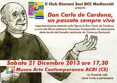 Acri: rappresentazione teatrale su Don Carlo De Cardona