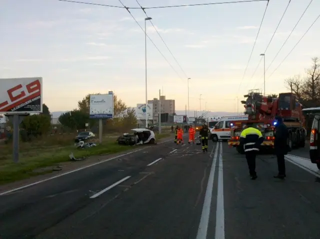 Cagliari, scontro frontale in viale Marconi: due morti e un ferito