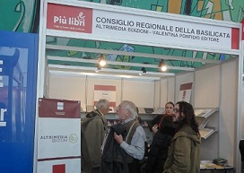 Più libri più liberi: uno stand lucano alla fiera di Roma