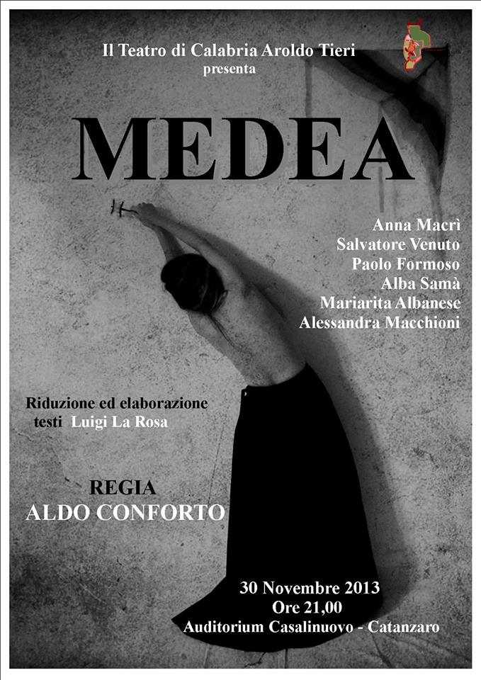 A Catanzaro il teatro di Calabria presenta "Medea"!