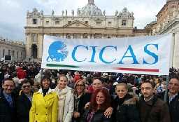 Una delegazione Cicas Catanzaro presente all'udienza generale di Papa Francesco