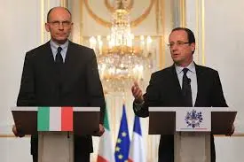 Letta e Hollande: «Oltre alla Tav, lavorare sulla Torino-Nizza»