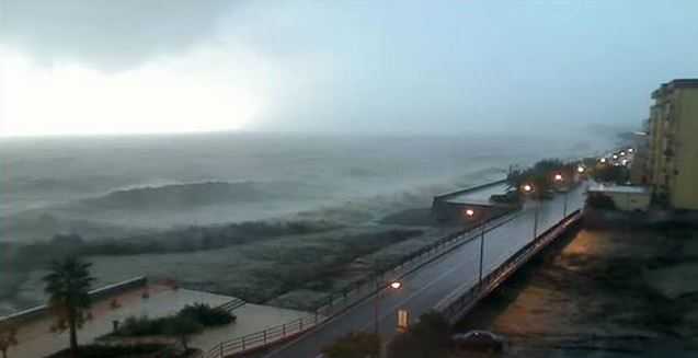 Bomba d'acqua in Calabria