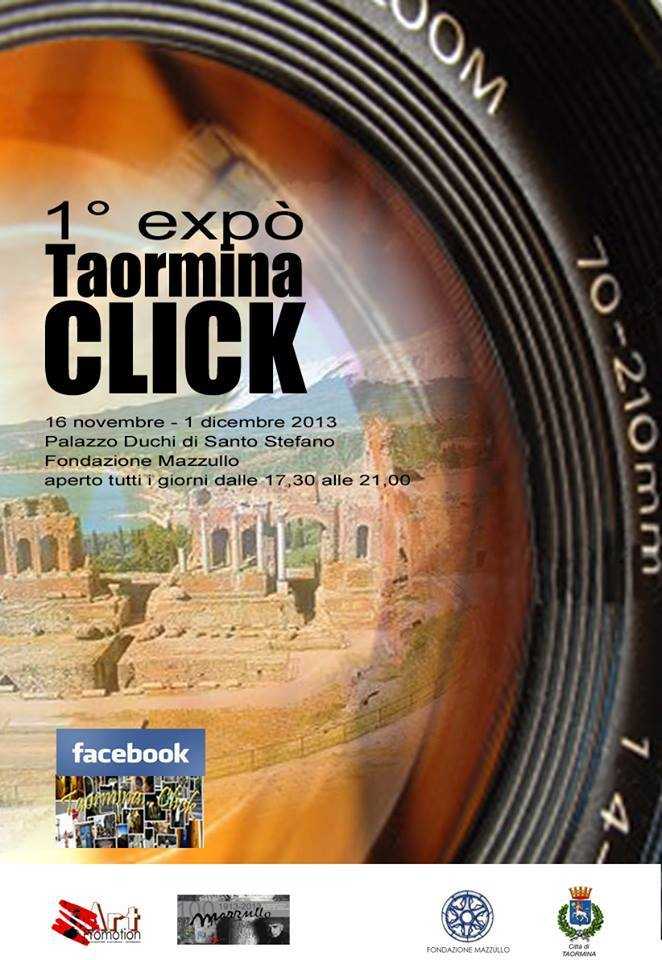 Taormina, al Palazzo Duchi di Santo Stefano "1° Expo Taormina Click"