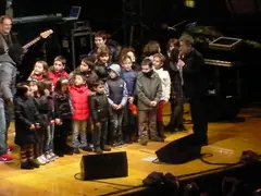 La pioggia non ferma il concerto di Pupo a Settingiano