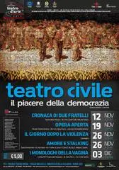 Rende-Unical: Un piccolo teatro d'arte per l'area urbana, ritorna "Il piacere della democrazia"