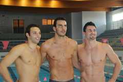 Nuoto: Bocchia, Orsi e Di Tora si allenano a Catanzaro nella piscina del Palagiovino
