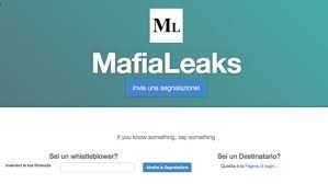 Mafialeaks: il nuovo portale contro il crimine
