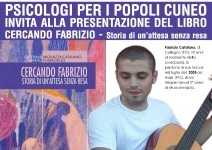 8 Novembre, Borgo San Dalmazzo, Cuneo: presentazione del libro "Cercando Fabrizio"