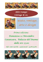 Al palazzo del Duomo di Catanzaro la I Edizione del "Mercatino del Vintage"