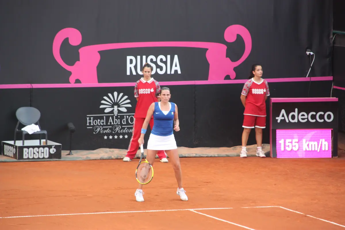 Tennis, Italia- Russia 1-0, Roberta Vinci lotta e conquista il primo match della Fed Cup