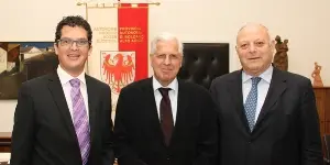 Il presidente uscente della Caritas austriaca ricevuto da Durnwalder