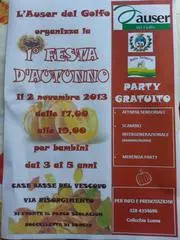 L'Auser del Golfo organizza la I Festa d'Autunno