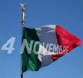 Lo Polito e l'amministrazione comunale nella ricorrenza del 4 novembre