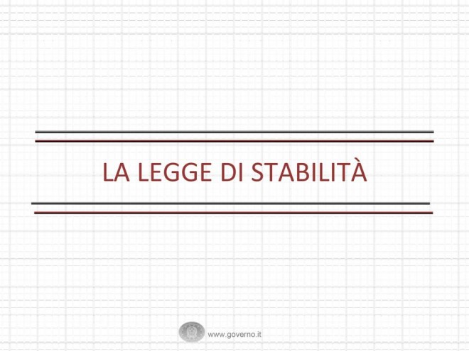 Legge di Stabilità: garanzia di instabilità per tutti i lavoro del pubblico impiego