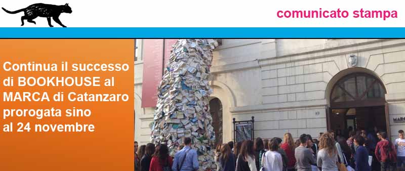 Grande successo per Bookhouse al MARCA di Catanzaro: prorogata fino al 24 Novembre