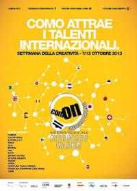 ComOn 2013 "Connecting talent": Al via la settimana della creatività 7-12 Ottobre