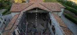 Venezia: crolla il tetto della chiesa adiacente ad una casa di riposo. Tanta paura ma nessun ferito