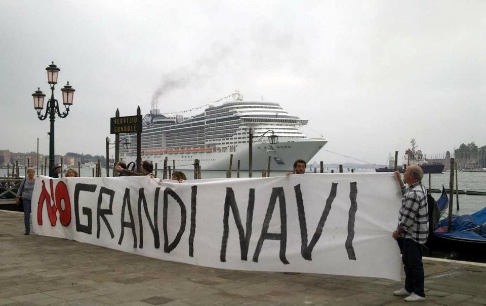 Venezia: le grandi navi e le polemiche