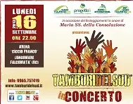 Tamburi del Sud in concerto per la festa della Madonna della Consolazione