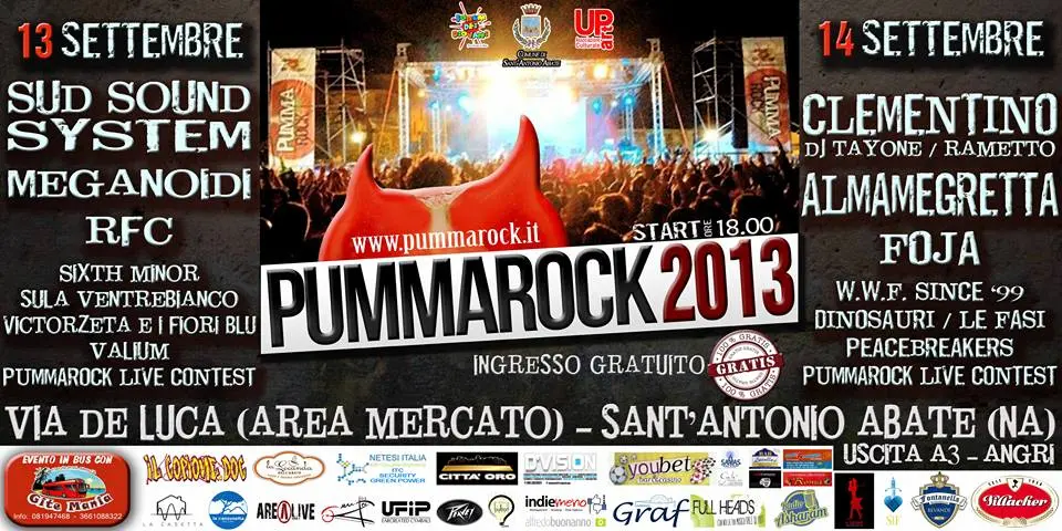 Pummarock Music Fest al via la IV edizione