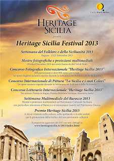 La Sicilia e la sicilianità protagoniste dell'Heritage Sicilia Festival