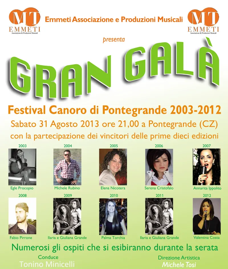 Festival di Pontegrande festeggia 10 anni