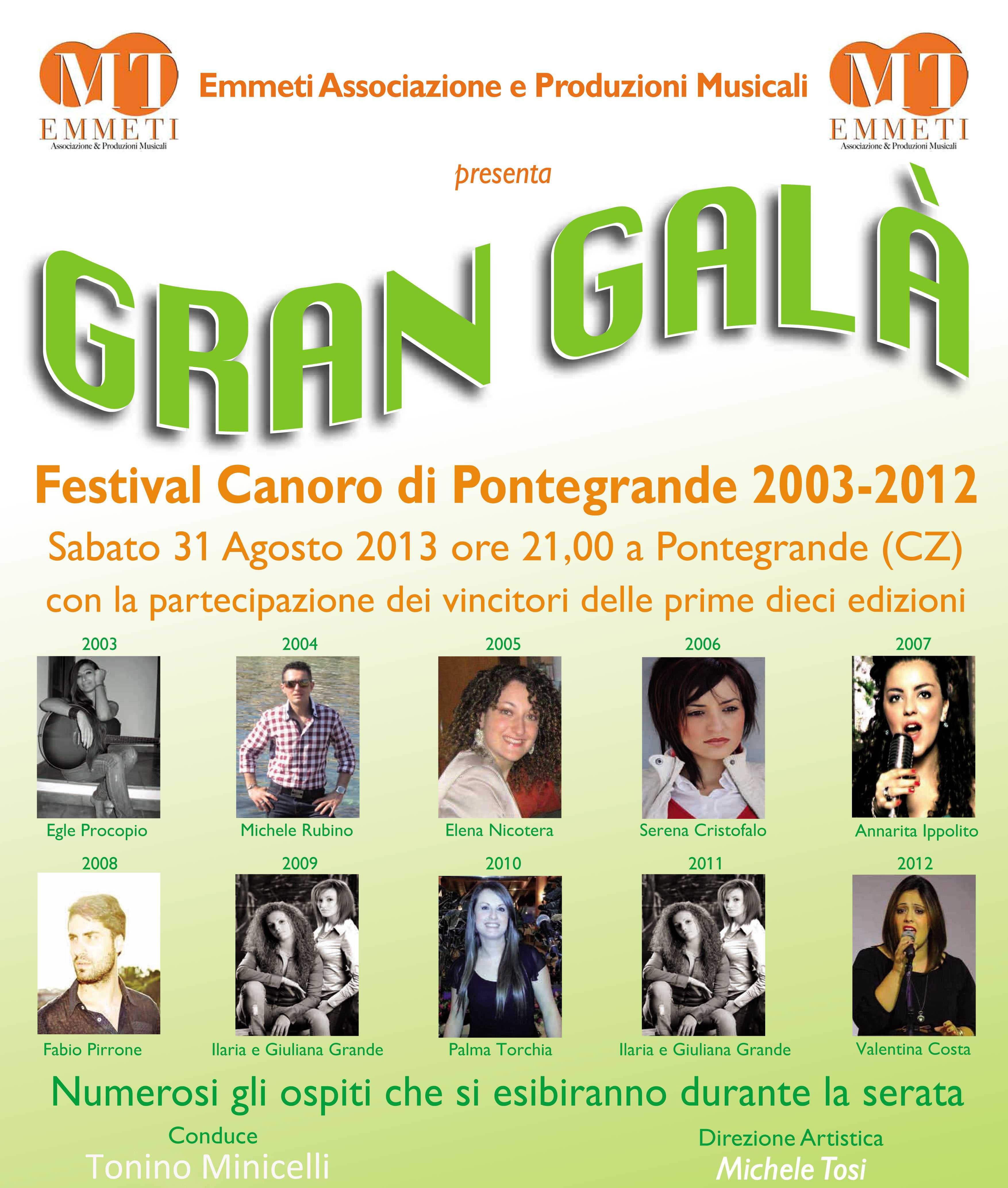 Festival di Pontegrande festeggia 10 anni