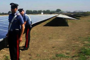 Tentato furto di fotovoltaici, cinque arresti