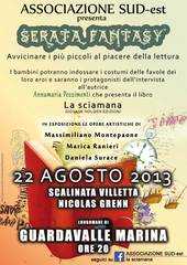 Giovedì 22 agosto a Guardavalle Marina (Cz) "Serata fantasy" con Annamaria Pezzimenti