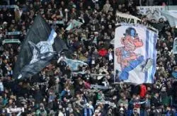 Razzismo, Giudice sportivo chiude la Curva Nord della Lazio per un turno