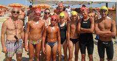 Nuoto, gruppo polisportivo. trofeo a tutto G.A.S.