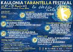Grandi ospiti alla XV edizione del Kaulonia Tarantella Festival: dai Sud Sound System a Raiz