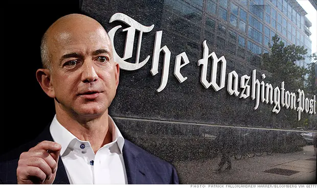 Il fondatore di Amazon compra il Washington Post