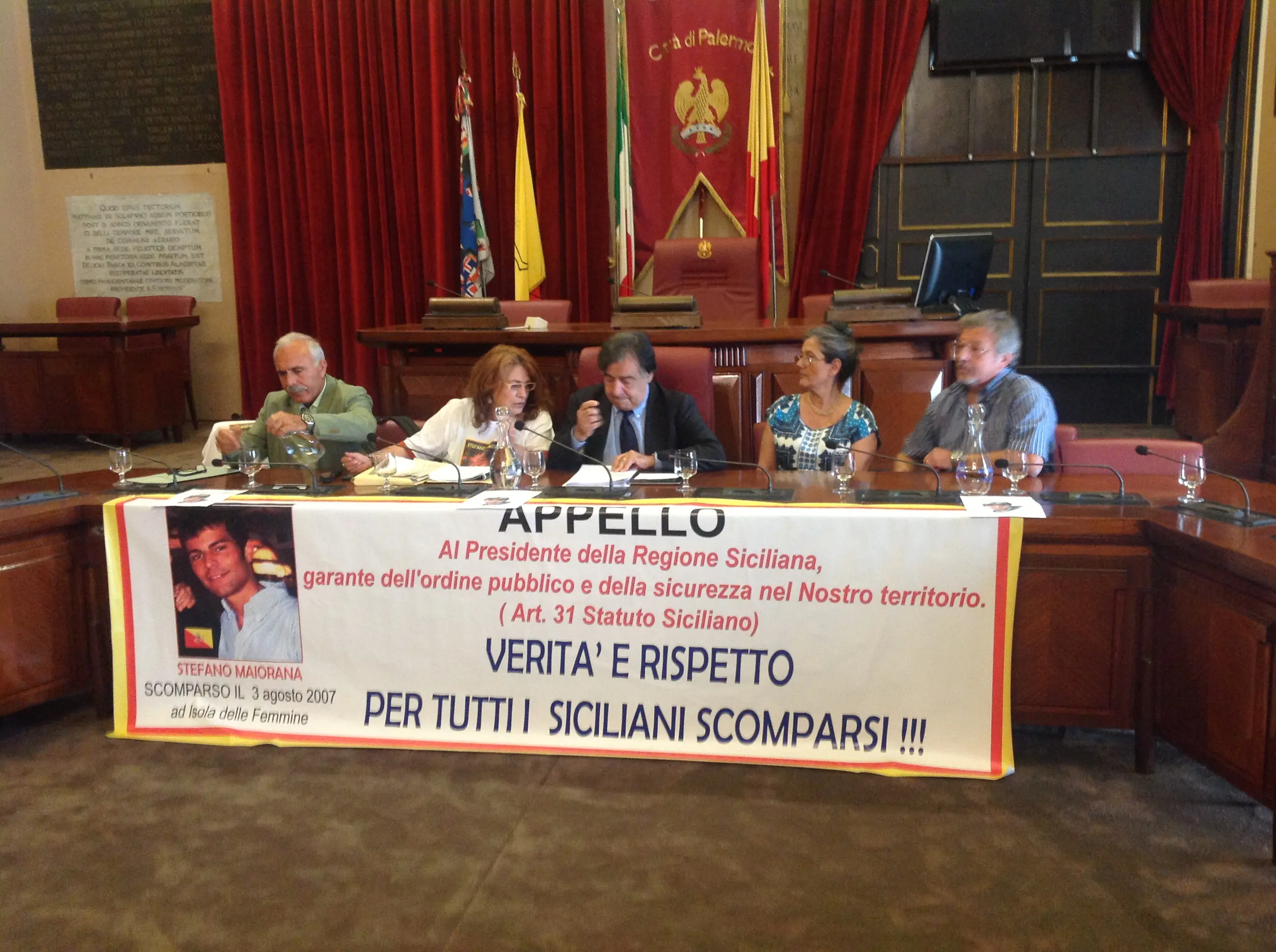 Sicilia, i familiari degli "scomparsi" chiedono una legge regionale