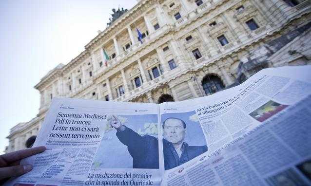 Cassazione: Berlusconi condannato a 4 anni ma non interdetto