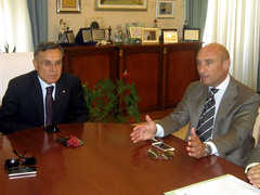 ASP Catanzaro, Mancuso saluta il Prefetto Reppucci