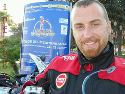 Gianclaudio Aiossa- nel deserto del Tabernas del 26 luglio 2013