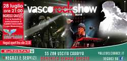 Settingiano (Cz) "Vasco Rock Show Tribute Band" il 28 luglio