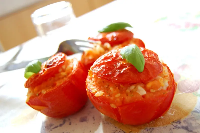 Pomodori ripieni di riso