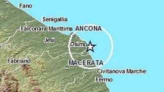 Sisma al largo delle Marche, scossa di magnitudo 4.9 avvertita anche in Abruzzo e nel Gargano